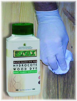(Applying Briwax Wood Dyes